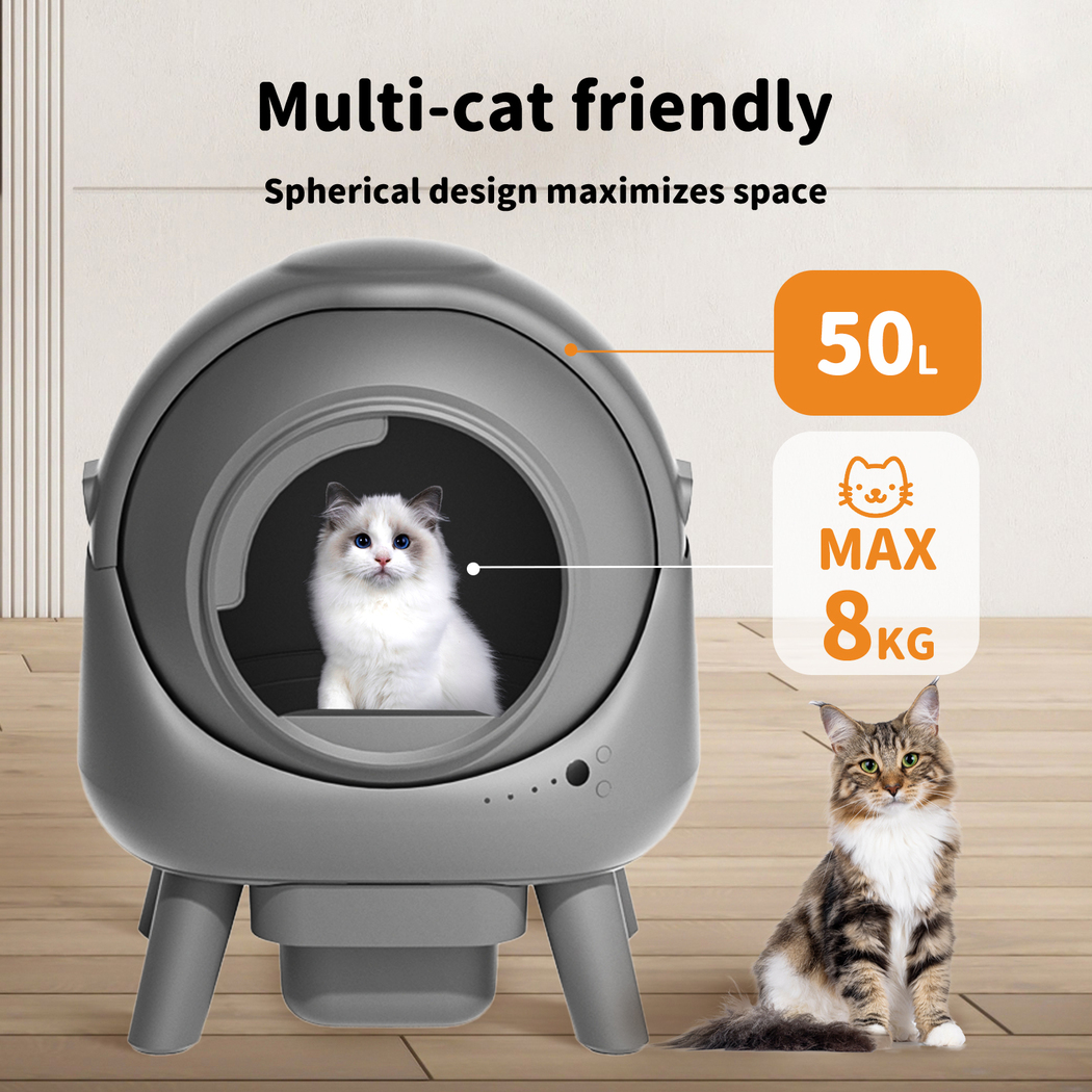 Pawz Smart Cat Litter Box Large Marchine Automatic Self Cleaning APP Control - Picture 14 of 36