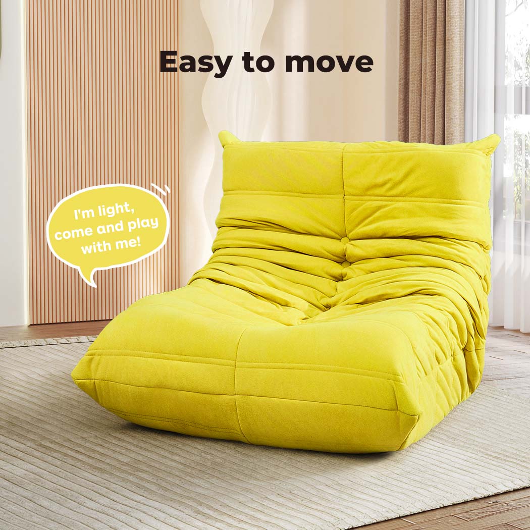 Levede Floor Sofa Chair Lazy Foam Modular Recliner Gaming Couch Kids Adults - Picture 35 of 101