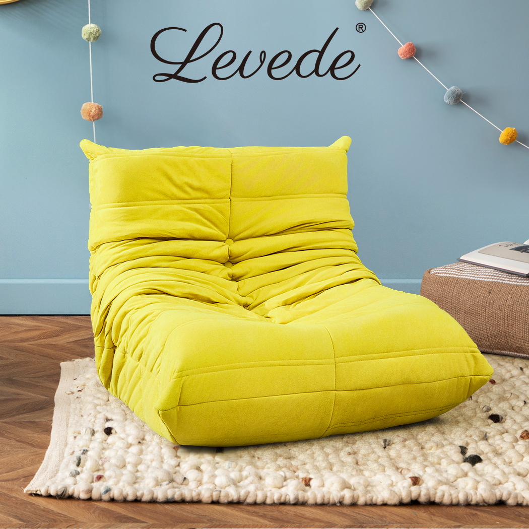 Levede Floor Sofa Chair Lazy Foam Modular Recliner Gaming Couch Kids Adults - Picture 40 of 101