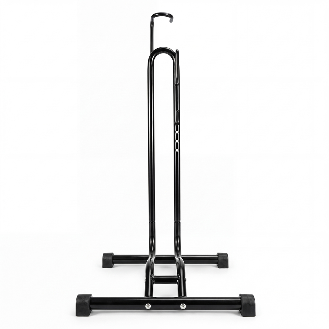 Monvelo Bicycle Rack Stand Floor Parking 3-in-1 Upright Bike Storage Indoor detail