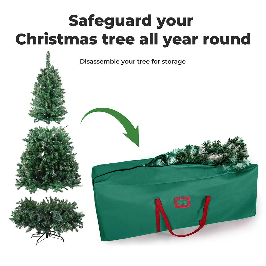 Christmas Tree Storage Bag 1.5-2.7M Holiday Decoration Zip Oxford Heavy Duty - Picture 13 of 50
