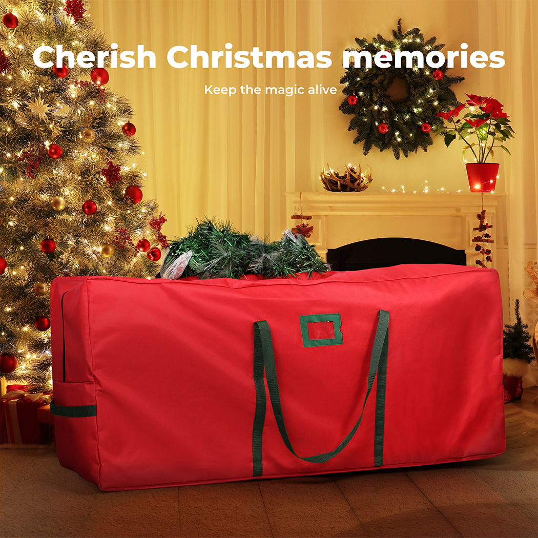 Christmas Tree Storage Bag 1.5-2.7M Holiday Decoration Zip Oxford Heavy Duty - Picture 32 of 50