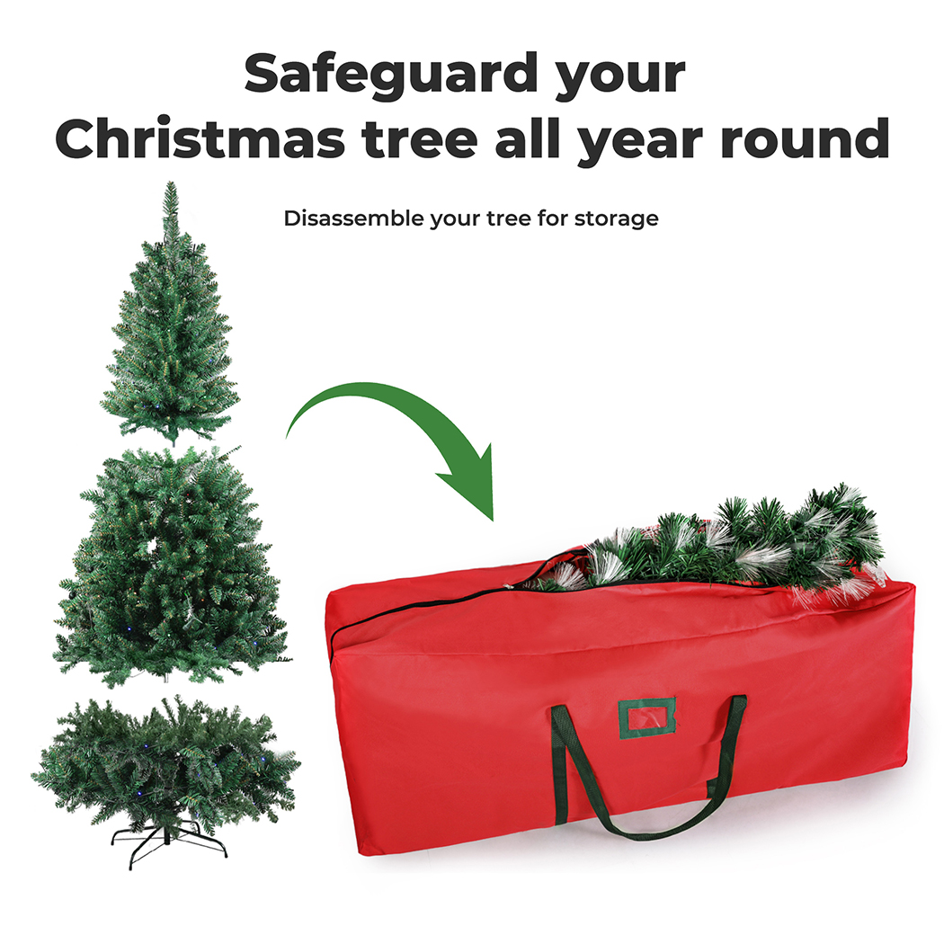 Christmas Tree Storage Bag 1.5-2.7M Holiday Decoration Zip Oxford Heavy Duty - Picture 33 of 50