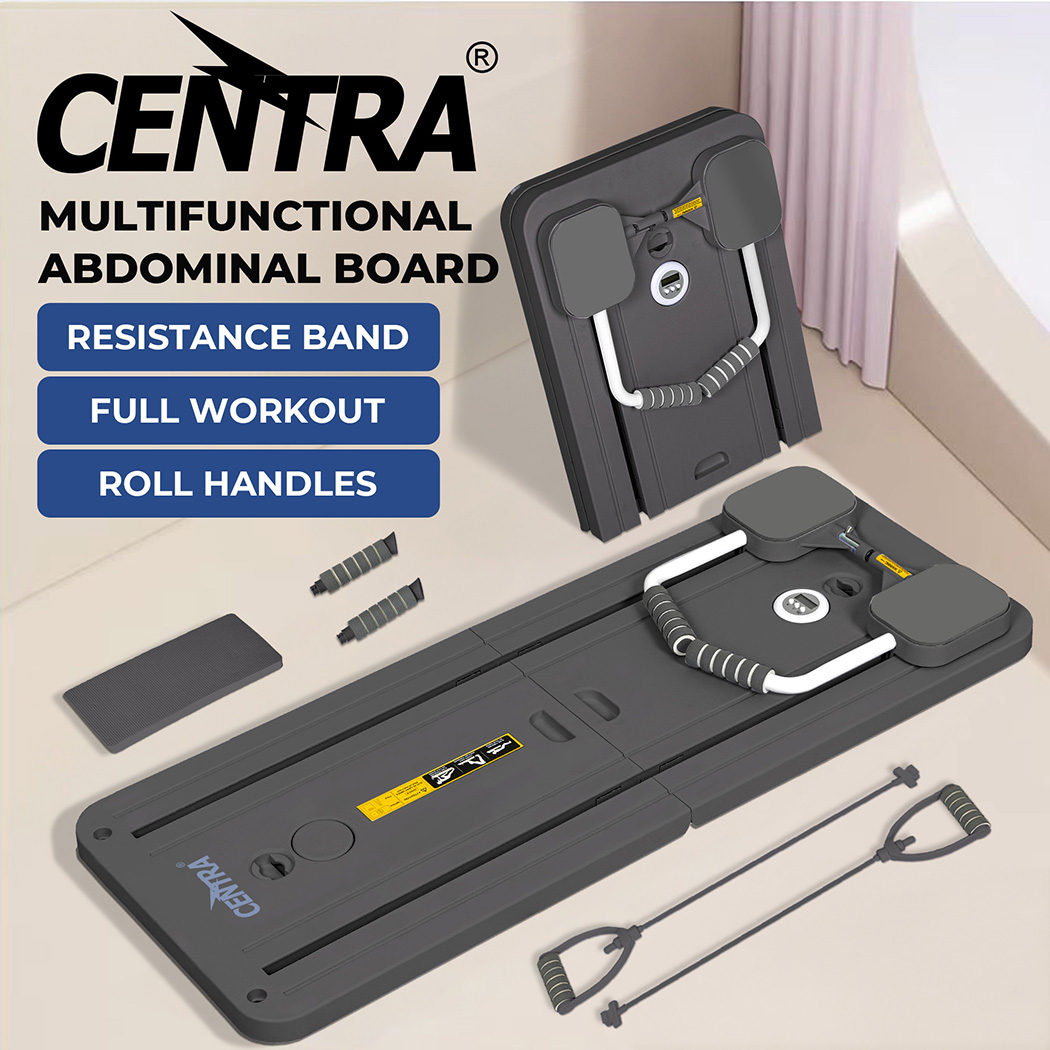Centra Pilates Reformer Board Foldable Core & Abdominal Workout for Home Gym - Picture 12 of 33