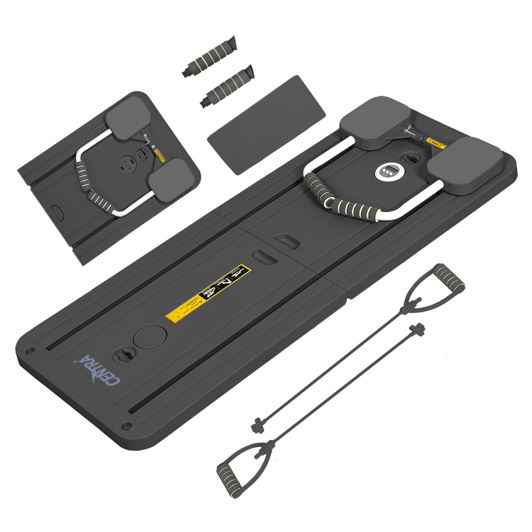 Centra Pilates Reformer Board Foldable Core & Abdominal Workout for Home Gym - Picture 22 of 33