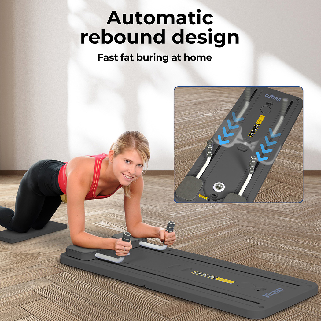 Centra Pilates Reformer Board Foldable Core & Abdominal Workout for Home Gym - Picture 14 of 33