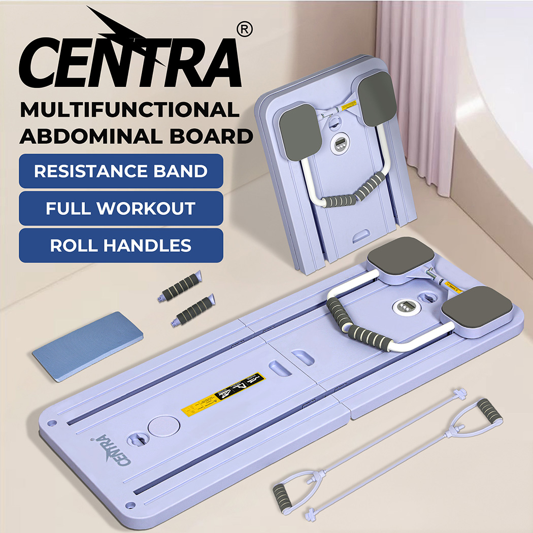 Centra Pilates Reformer Board Foldable Core & Abdominal Workout for Home Gym - Picture 23 of 33