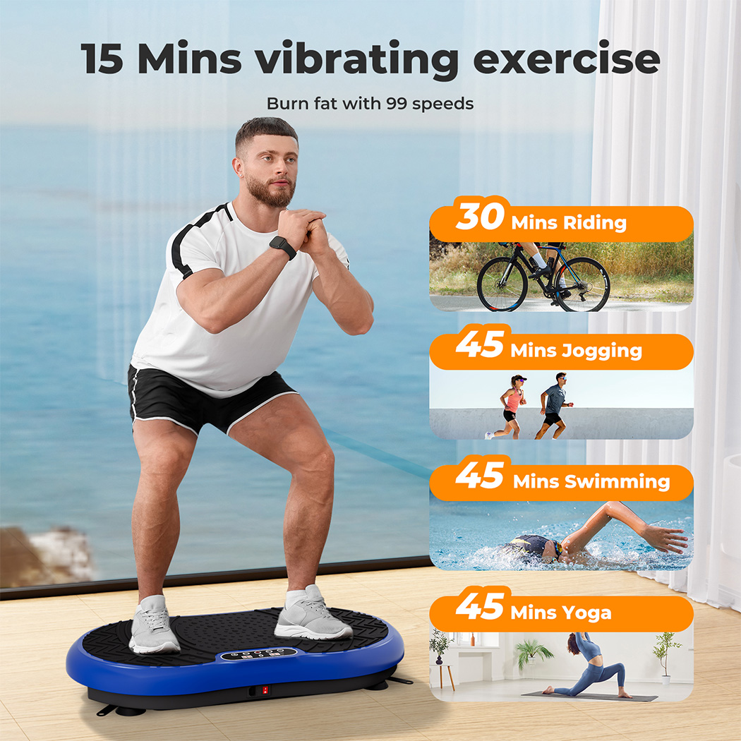 Centra Vibration Plate Machine Vibrator Train Fitness Full Body Workout - Picture 14 of 33
