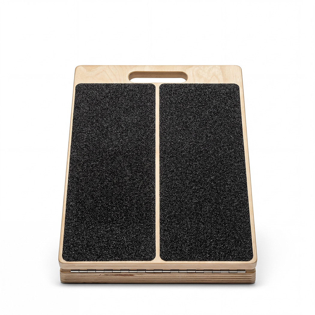 Centra Adjustable Wooden Slant Board Professional Incline Calf Stretcher Workout detail
