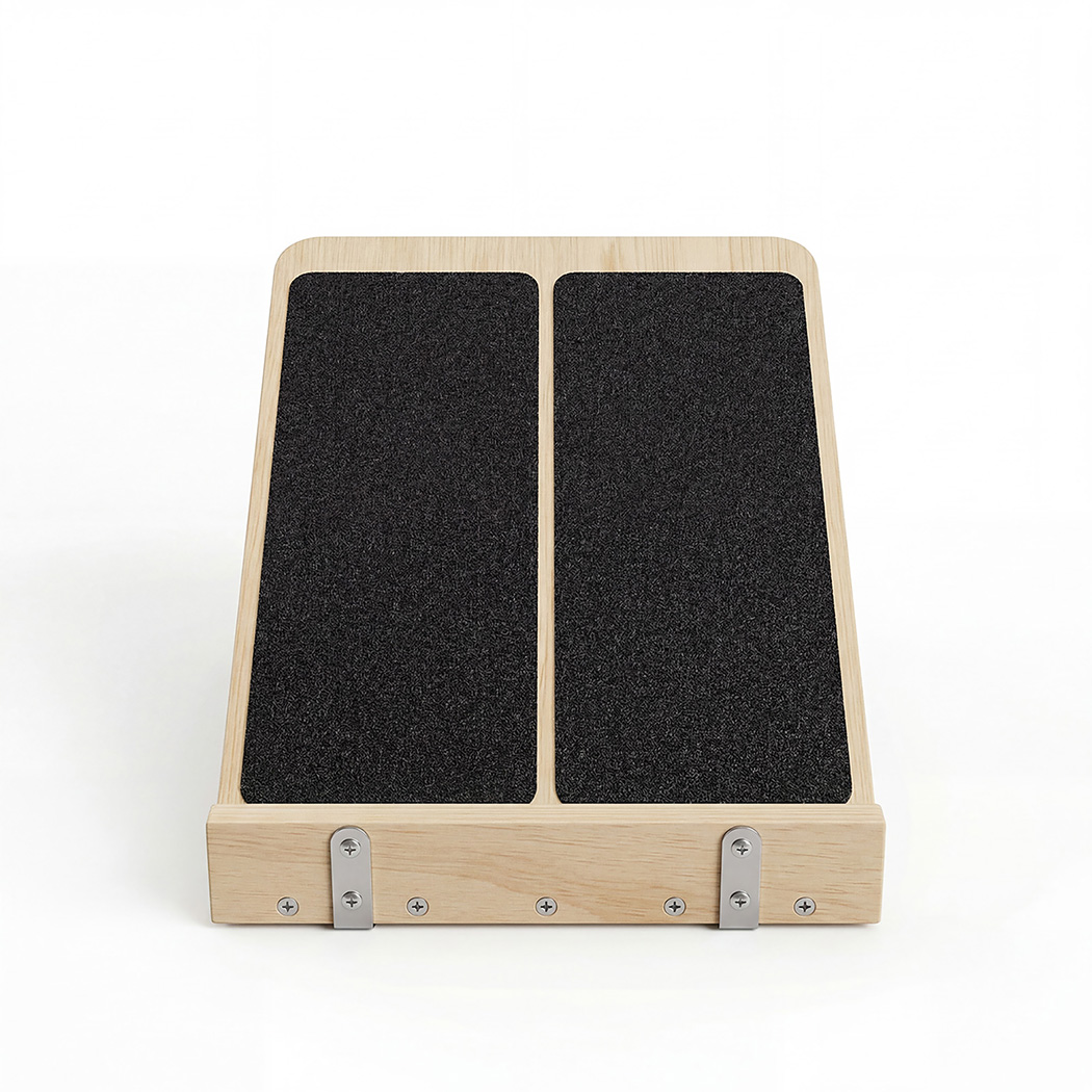 Centra 4-Level Adjustable Wooden Slant Board Professional Incline Calf Stretcher detail