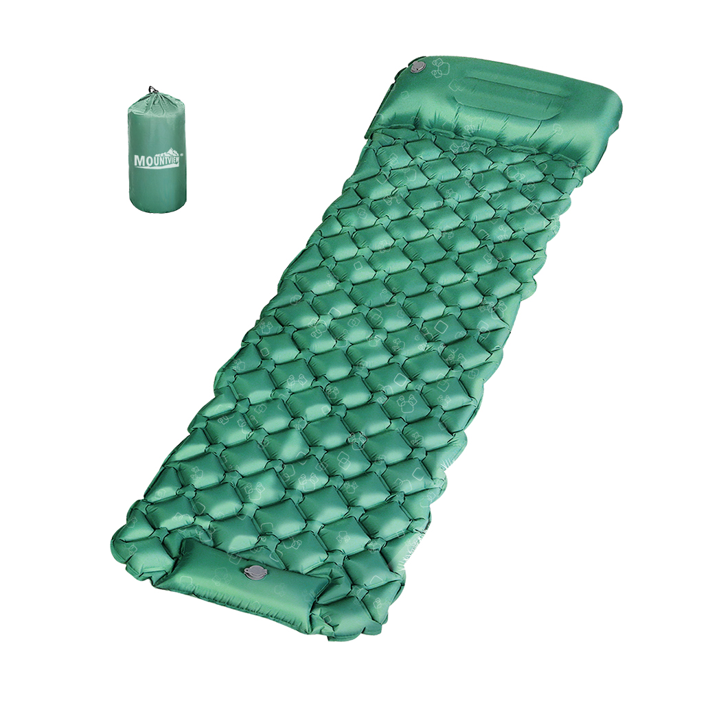 Mountview Self Inflating Mattress Camping Air Bed Sleeping Pad Double Pillow Bag - Picture 36 of 36