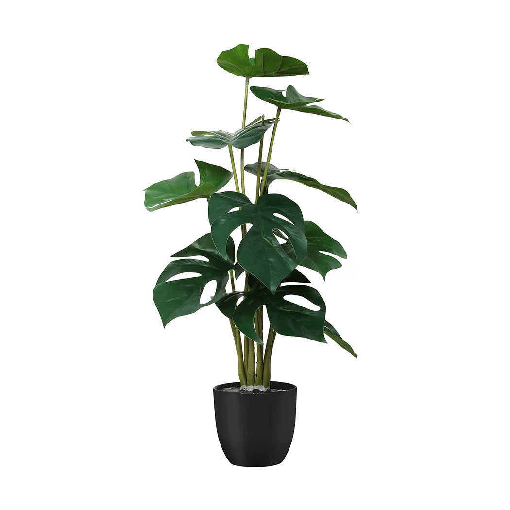 Lambu Artificial Plants Palm in Pot Fake Tree Lifelike Home Office Decor Indoor - Picture 24 of 48