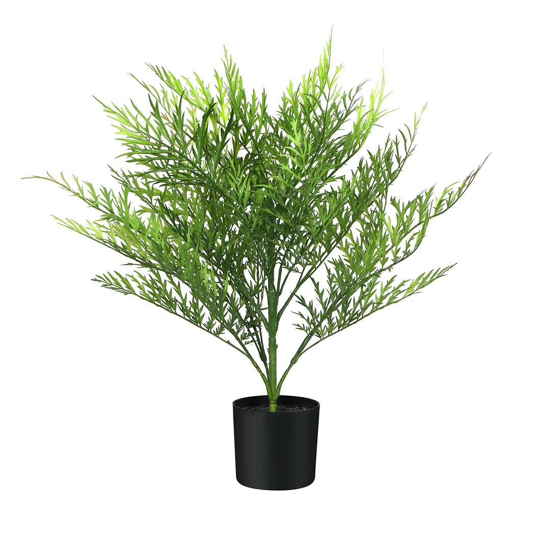 Lambu Artificial Plants Palm in Pot Fake Tree Lifelike Home Office Decor Indoor - Picture 36 of 48