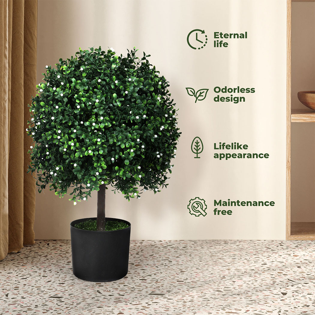 Lambu Artificial Plants in Pot Lifelike Large Fake Tree Home Office Decor Indoor - Picture 40 of 58