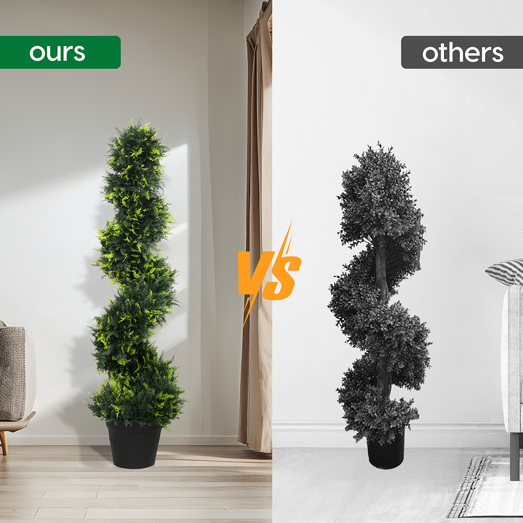 Lambu Artificial Plants in Pot Lifelike Large Fake Tree Home Office Decor Indoor - Picture 18 of 58