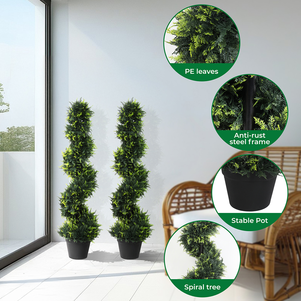 Lambu Artificial Plants in Pot Lifelike Large Fake Tree Home Office Decor Indoor - Picture 21 of 58