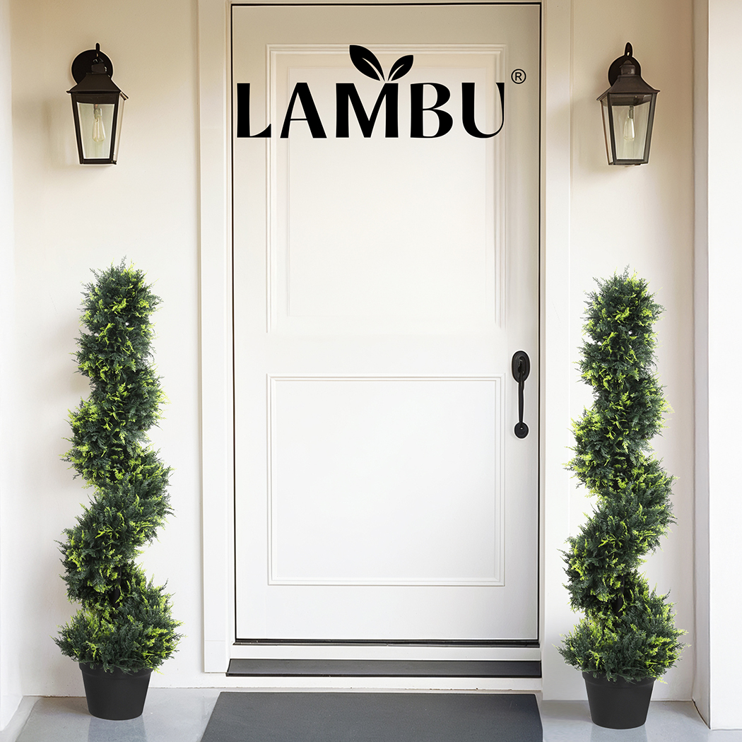 Lambu Artificial Plants in Pot Lifelike Large Fake Tree Home Office Decor Indoor - Picture 23 of 58