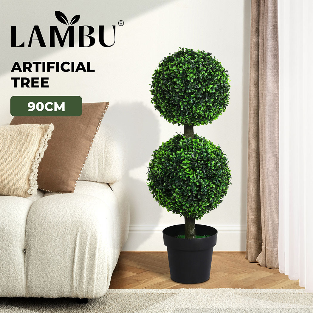 Lambu Artificial Plants in Pot Lifelike Large Fake Tree Home Office Decor Indoor - Picture 48 of 58