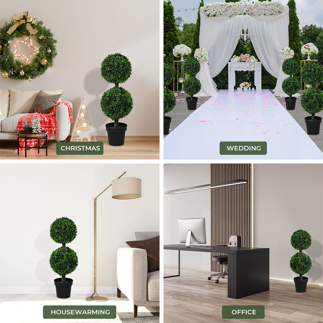 Lambu Artificial Plants in Pot Lifelike Large Fake Tree Home Office Decor Indoor - Picture 55 of 58