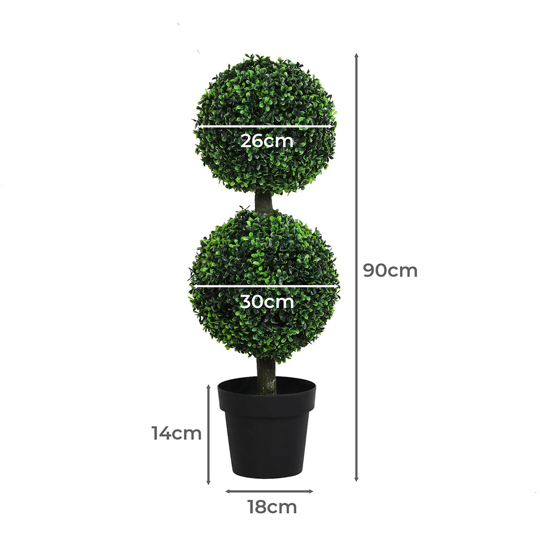 Lambu Artificial Plants in Pot Lifelike Large Fake Tree Home Office Decor Indoor - Picture 56 of 58