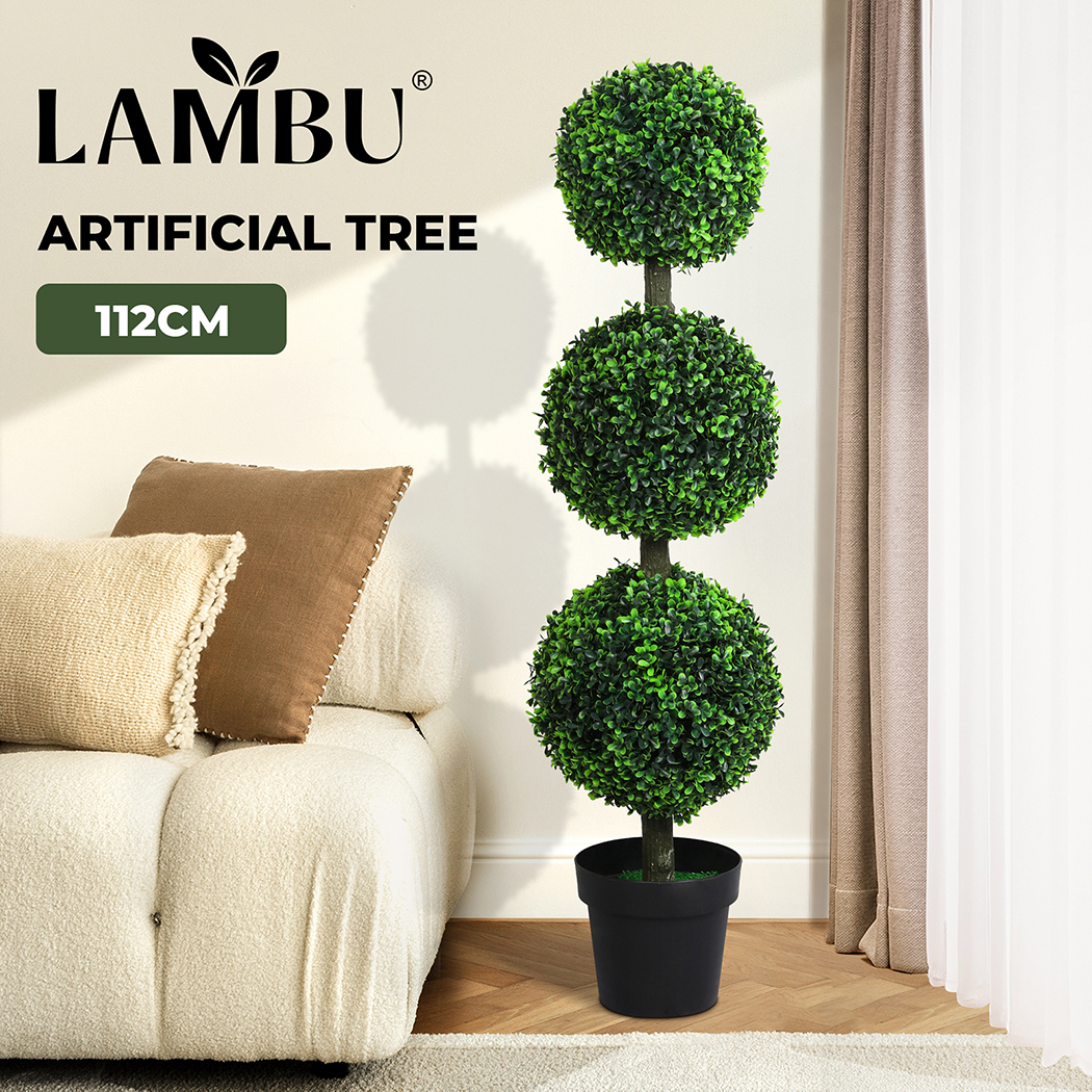 Lambu Artificial Plants in Pot Lifelike Large Fake Tree Home Office Decor Indoor - Picture 25 of 58