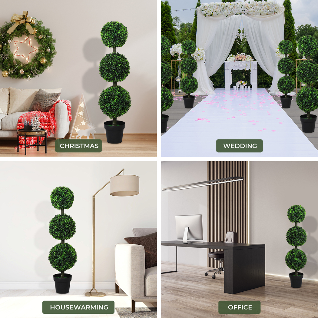 Lambu Artificial Plants in Pot Lifelike Large Fake Tree Home Office Decor Indoor - Picture 32 of 58