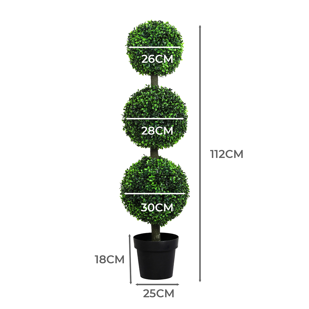 Lambu Artificial Plants in Pot Lifelike Large Fake Tree Home Office Decor Indoor - Picture 33 of 58