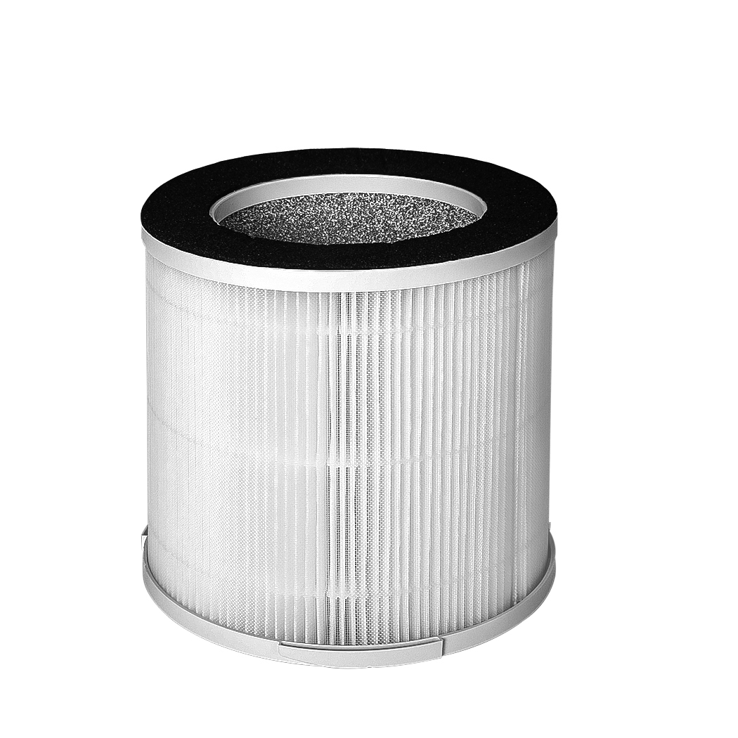 TopSellers-Replacement Filter for Air Purifier - 3 Layer HEPA White 17cm