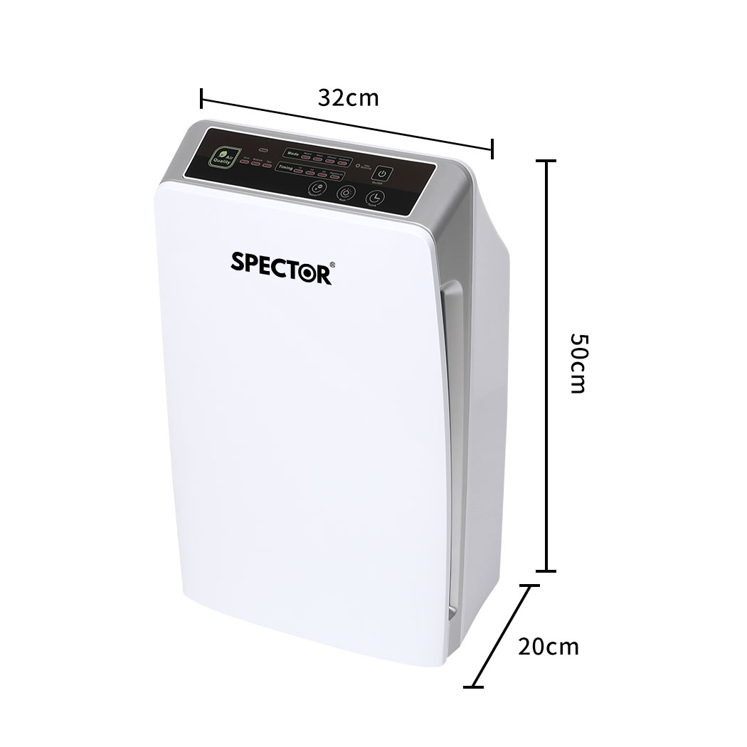 Spector Air Purifier Cleaner Home Purifiers Portable Plasma Ionizer HEPA Filter