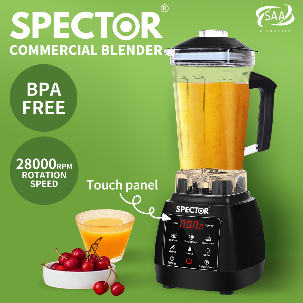 Spector 2L Commercial Blender Mixer Food Processor Juicer Smoothie Ice