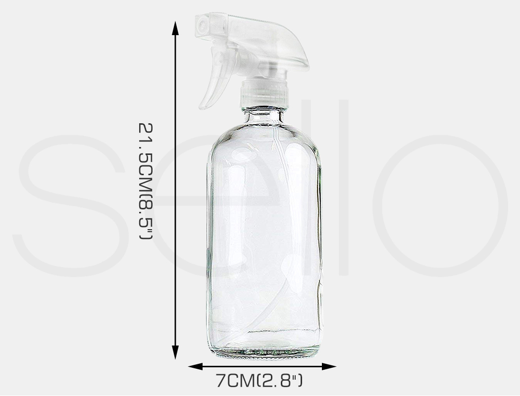 500ML Amber Glass Trigger Spray Bottle Essential Oil Aromatherapy Dispenser 4/6X - Picture 47 of 55