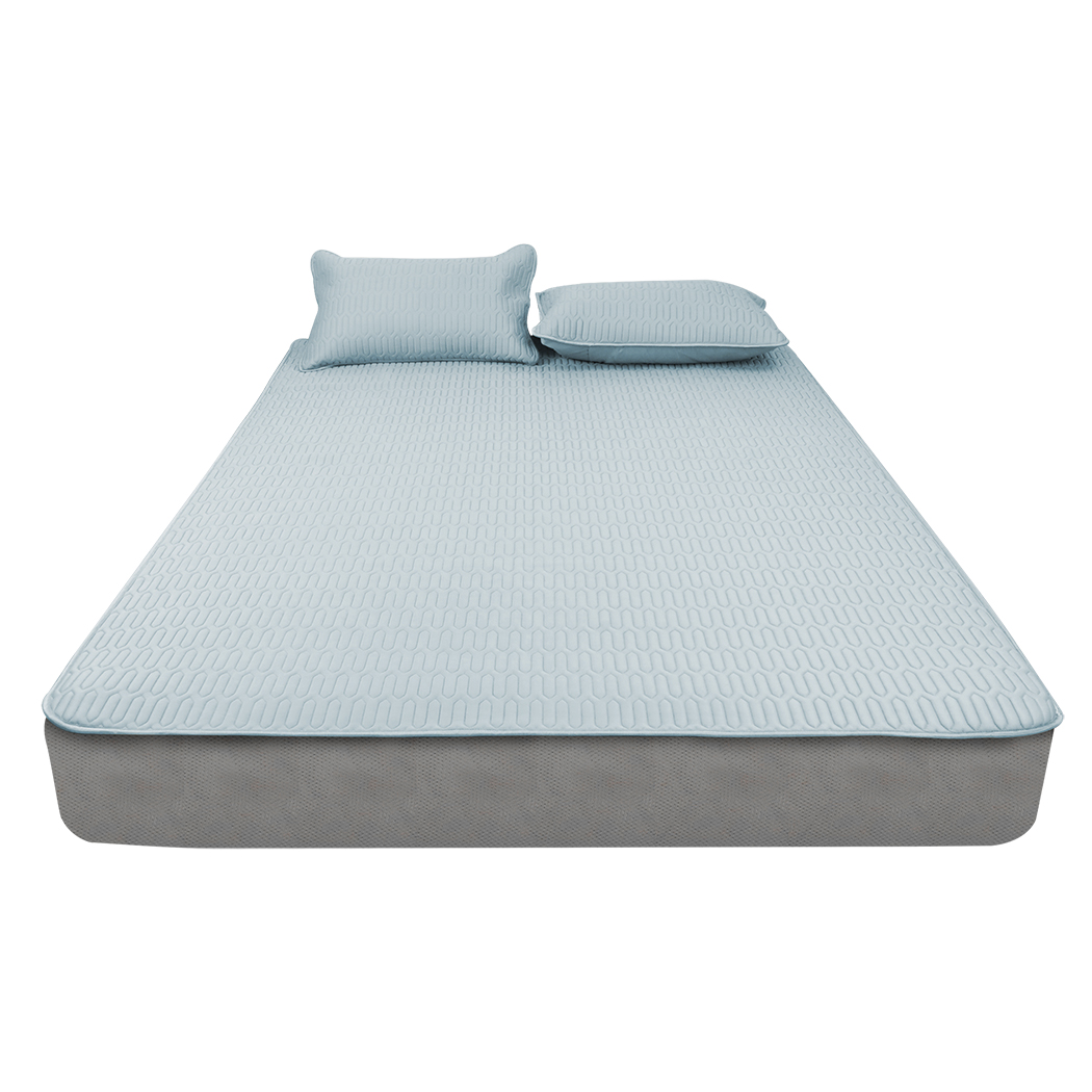 TopSellers-Latex Cooling Mattress Topper - Soft Bouncy King Size Comfort