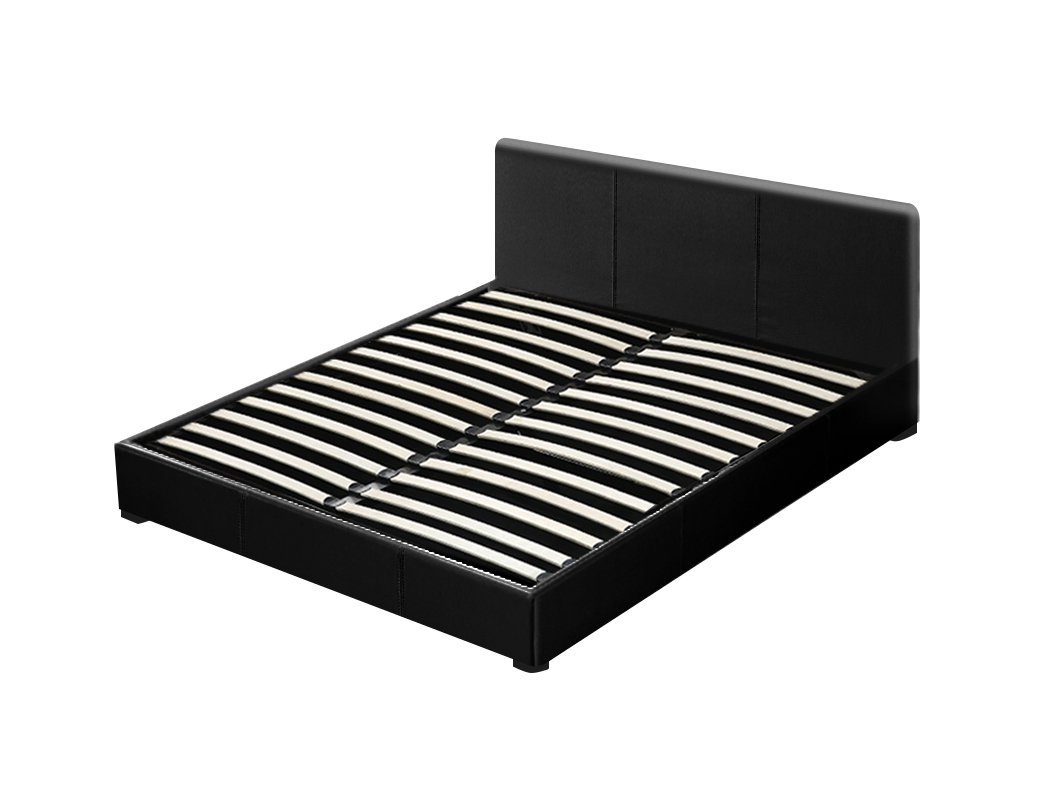 Levede Bed Frame Platform Size Headboard Twin Wood Queen Full