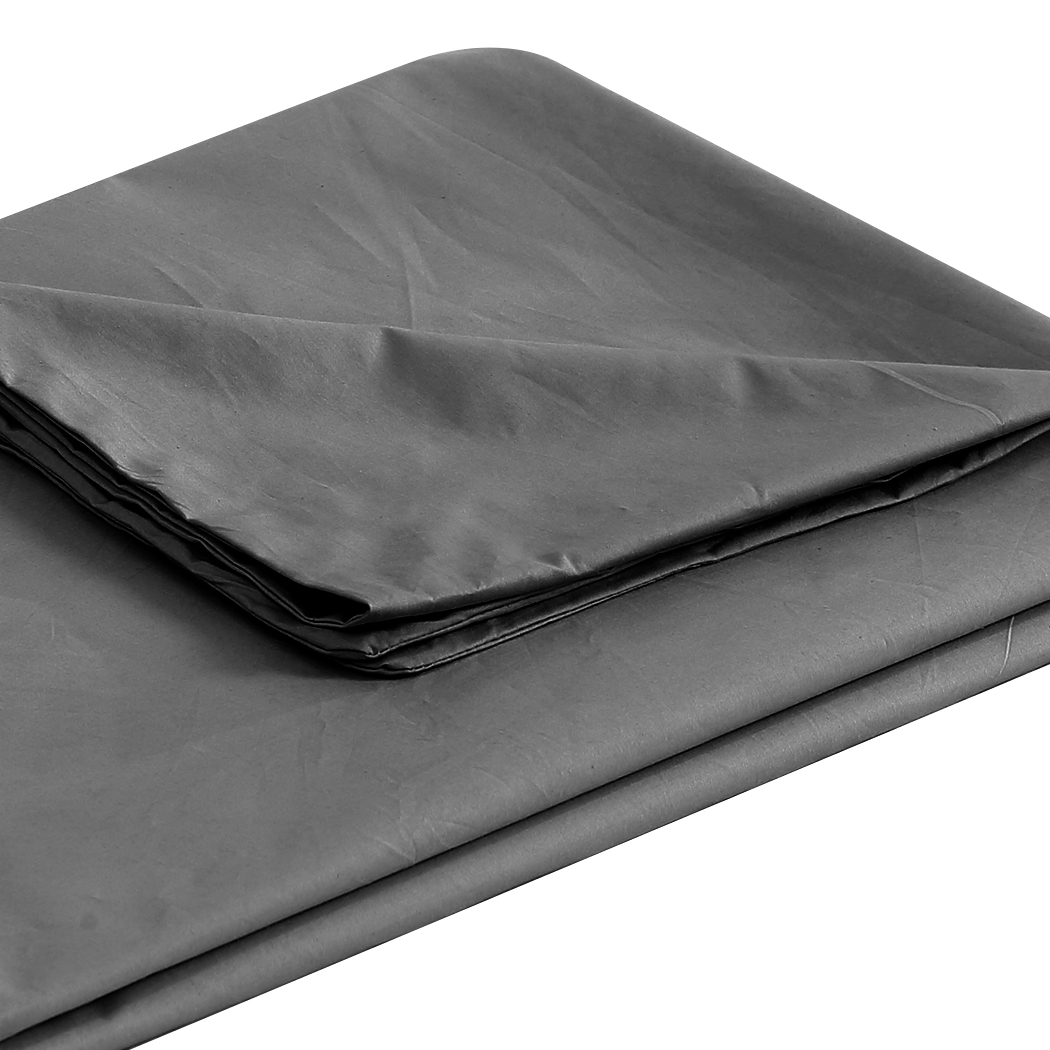 DreamZ Weighted Blanket Cover Quilt Duvet Doona Cover Kid Single Double Kid Grey