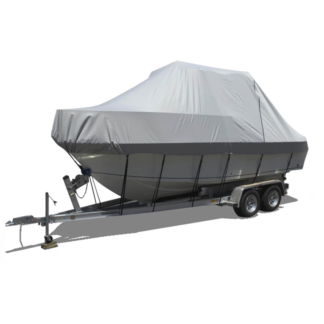 TopSellers-Boat Cover Weatherproof - Durable UV Resistant 12-14FT Size