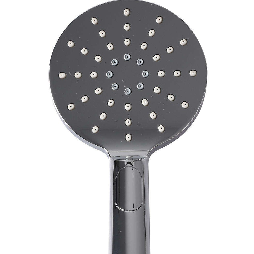 Shower Head Set Rain Brass Round Heads Arm Bathroom High Pressure WELS 8"