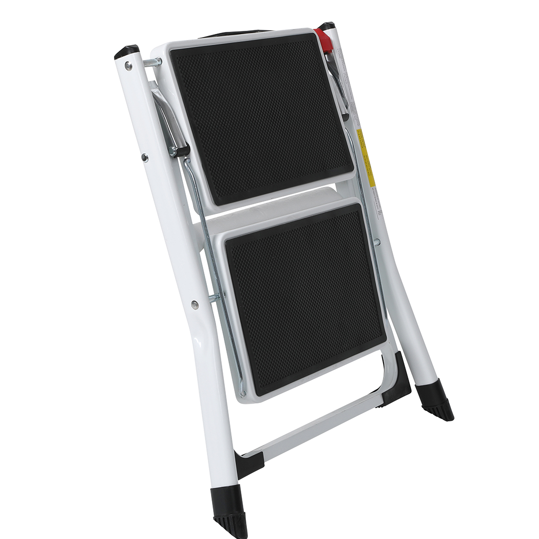 Manan Foldable Step Stool Portable Folding Steady Ladder Home Lightweight