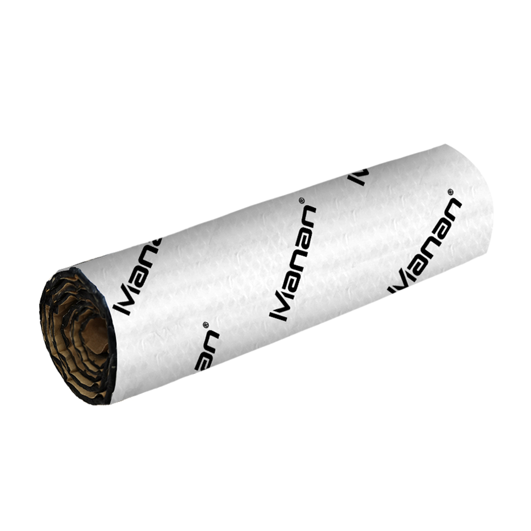 TopSellers-Butyl Sound Deadener Roll - 50cm x 8m Black Insulation