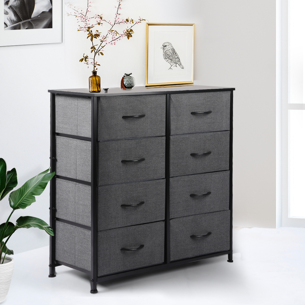 Levede Chest of Drawers Storage Cabinet Tower Dresser Tallboy Lowboy Organizer - Picture 70 of 80