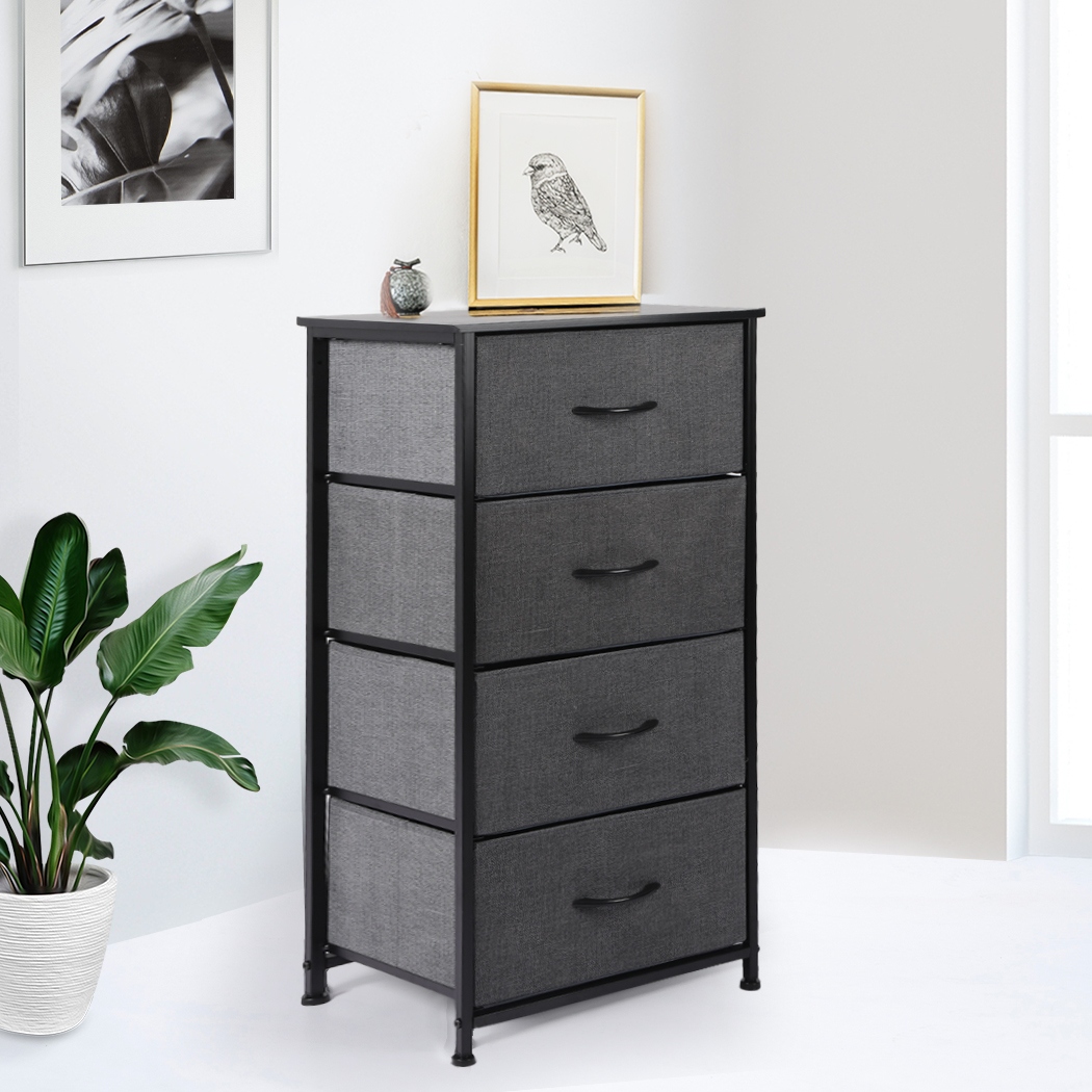 Levede Chest of Drawers Storage Cabinet Tower Dresser Tallboy Lowboy Organizer - Picture 36 of 80