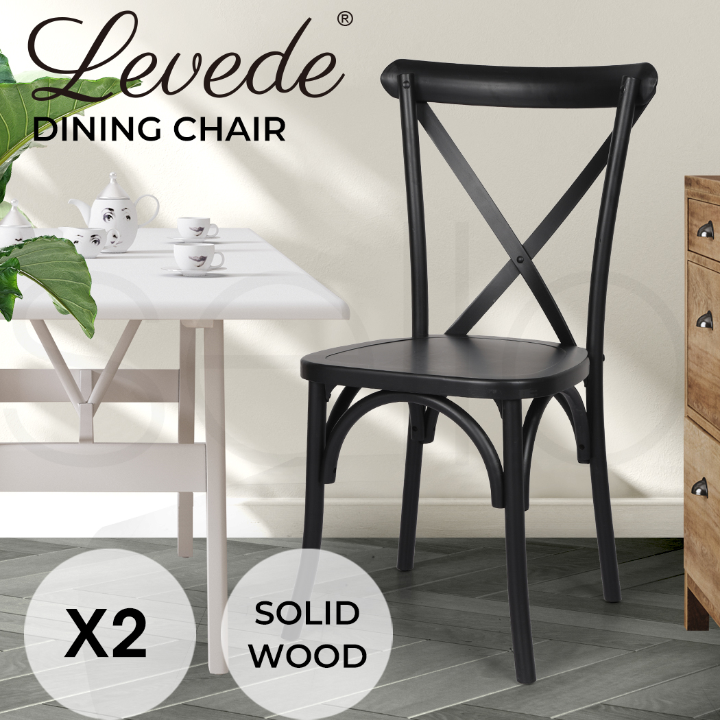 Levede 2x/4x Dining Chairs Lounge Chair Bentwood Outdoor Provincial Rattan Seat - Picture 9 of 46