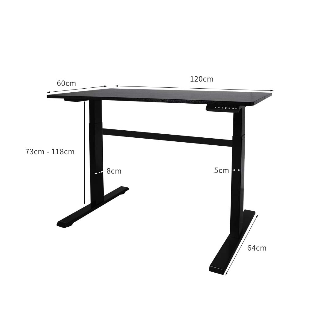 Levede Standing Desk Riser Motorised Height Adjustable Sit Stand Electric Table
