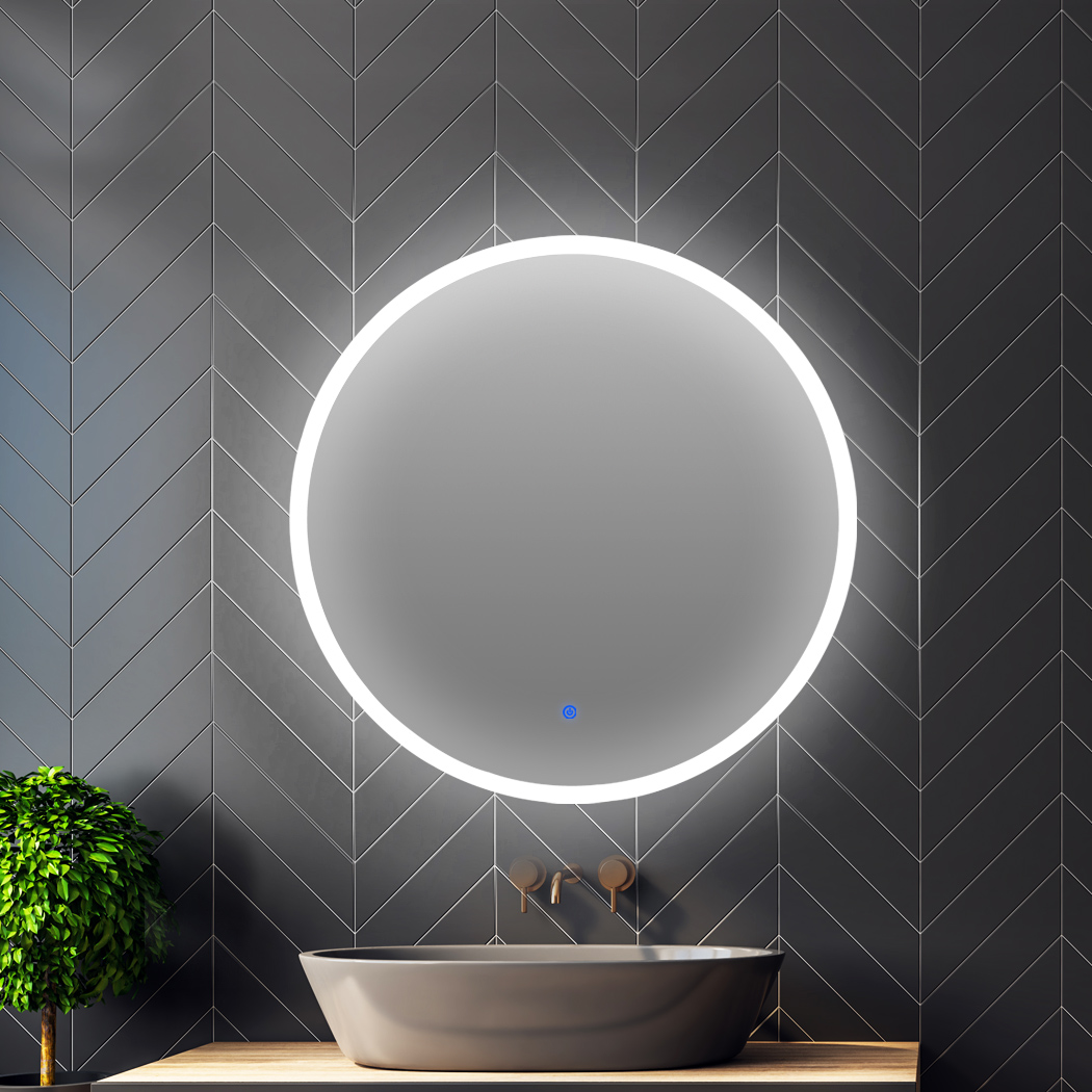 Emitto LED Vanity Wall Mirror Dimmable Anti-fog Waterproof Bathroom Touch Sensor - Picture 132 of 179