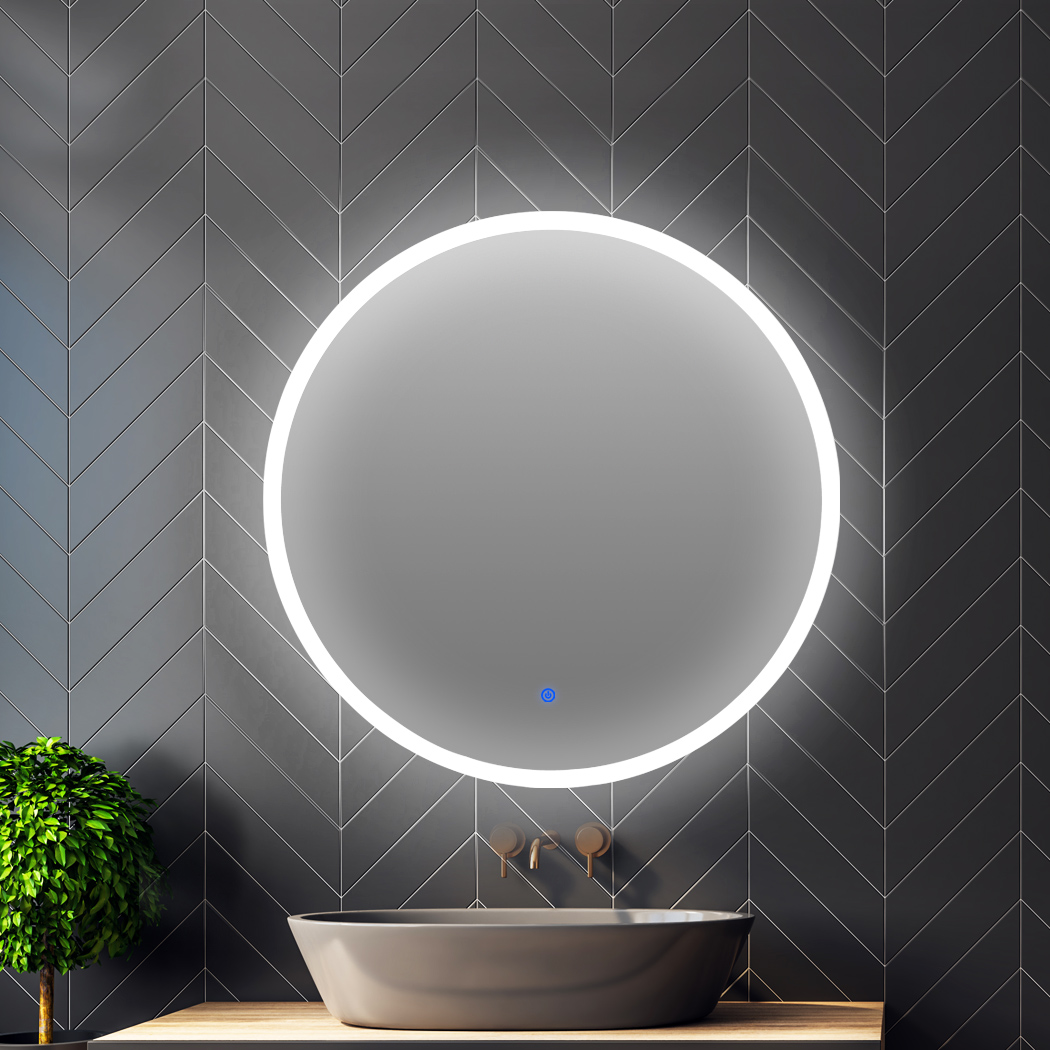 Emitto LED Vanity Wall Mirror Dimmable Anti-fog Waterproof Bathroom Touch Sensor - Picture 144 of 179