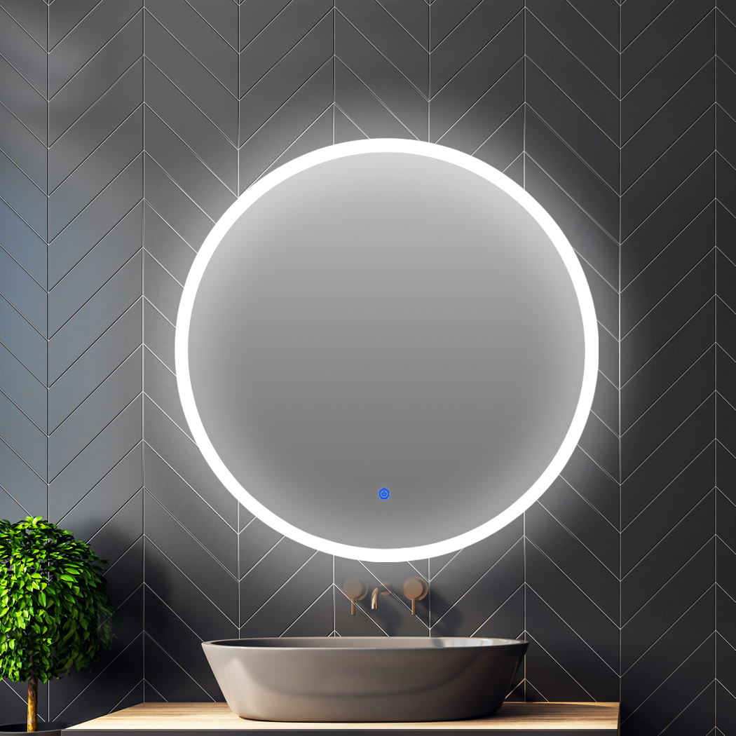 Emitto LED Vanity Wall Mirror Dimmable Anti-fog Waterproof Bathroom Touch Sensor - Picture 156 of 179