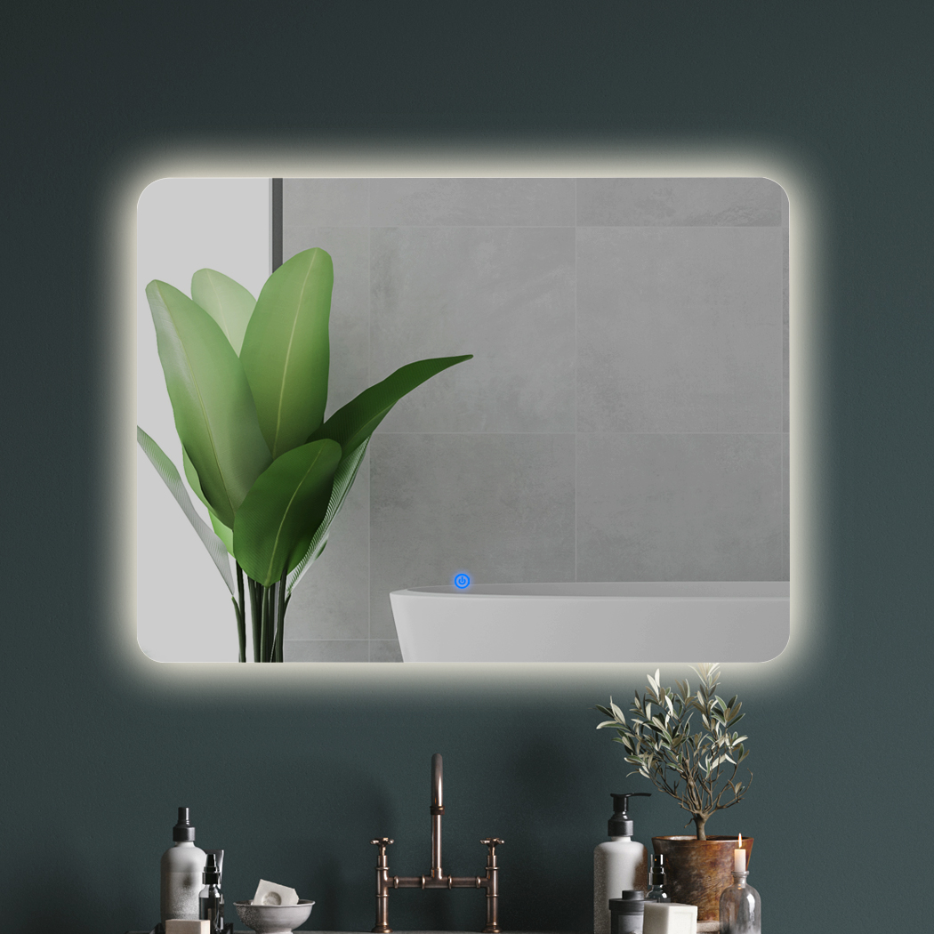Emitto LED Vanity Wall Mirror Dimmable Anti-fog Waterproof Bathroom Touch Sensor - Picture 96 of 179