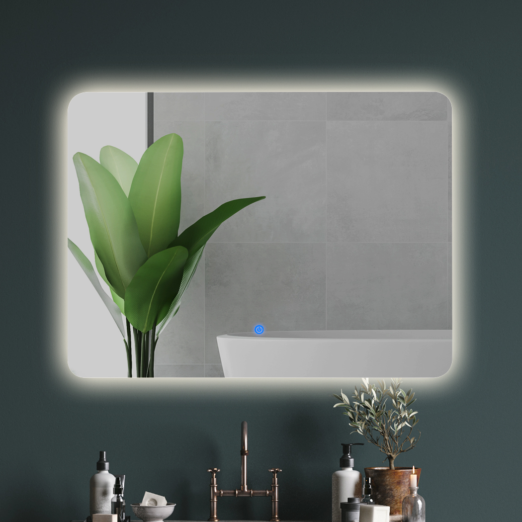 Emitto LED Vanity Wall Mirror Dimmable Anti-fog Waterproof Bathroom Touch Sensor - Picture 108 of 179