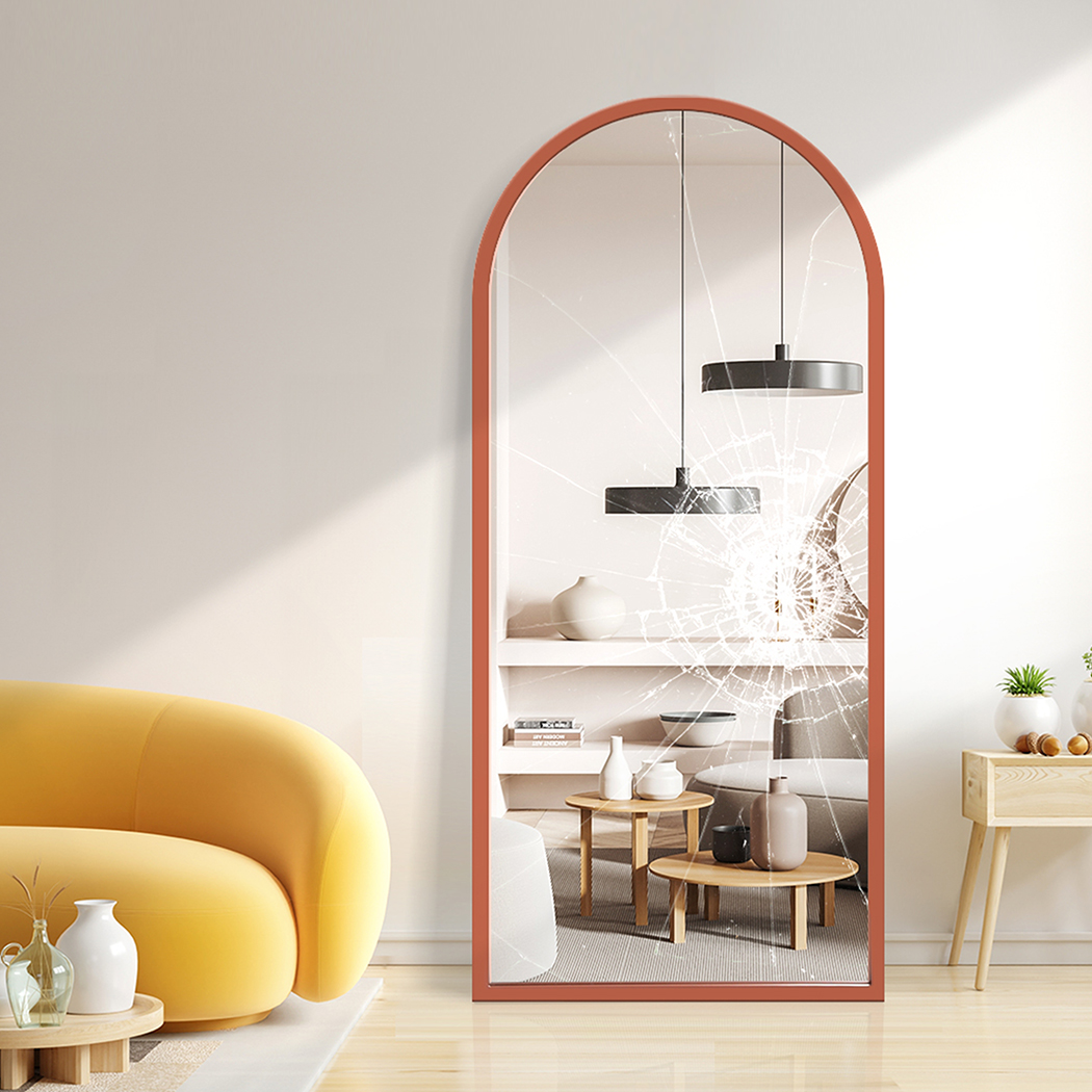 Yezi 180X80CM Full Length Mirrors Arch Floor Dressing Standing Mirror Makeup - Picture 21 of 50