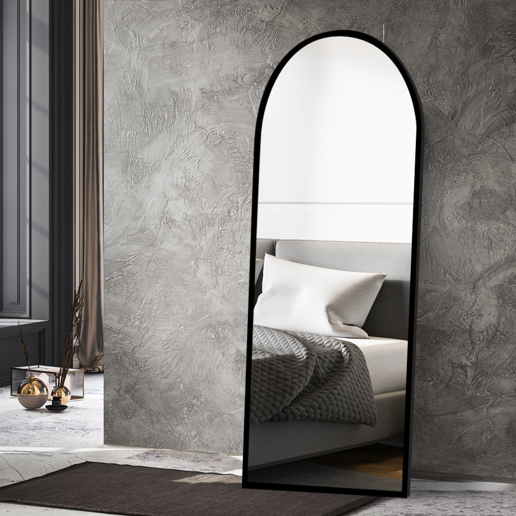 Yezi 180X80cm Full Length Mirrors Arch Floor Dressing Standing Mirror Makeup - Picture 10 of 50