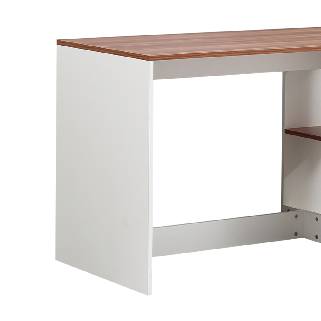 Levede Computer Desk Desks Home Office Desk Study Wood Space Saver Storage